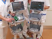 Dětské oddělení v Klatovech získalo nové monitory dechu.