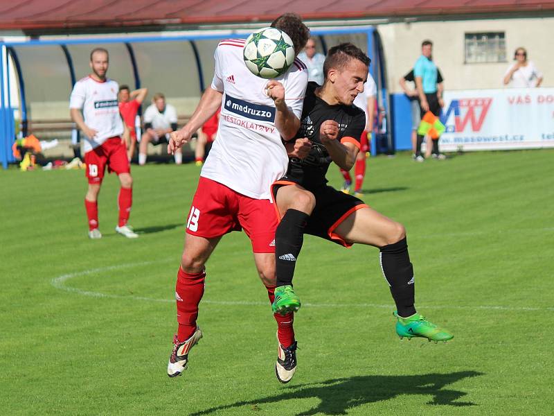 Divize 2017/2018: Klatovy (bílé dresy) - Petřín Plzeň 4:2