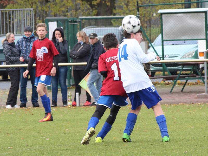 Fotbal, krajský přebor starších žáků: Nýrsko - Nepomuk