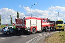 Dopravní nehoda u Beňov.