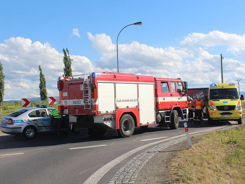 Dopravní nehoda u Beňov.