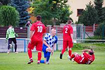 Nýrsko (v modrém) vs. Holýšov (v červeném).