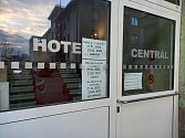 Hotel Centrál v Klatovech.