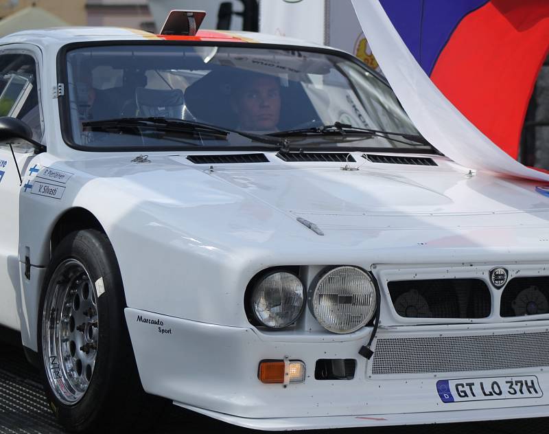 28. Historic Vltava Rallye - start Klatovy.