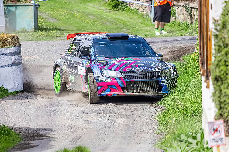 56. Rallye Šumava Klatovy - nedělní etapa: RZ Zdebořická + cíl.