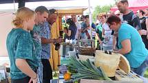 Street food festival na hradě ve Švihově.