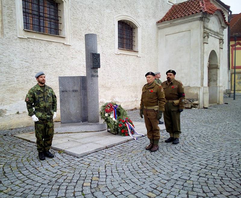 V Horažďovicích si připomněli Den válečných veteránů.