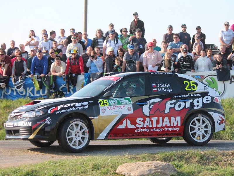 RZ 1 50. Rallye Šumava Klatovy.