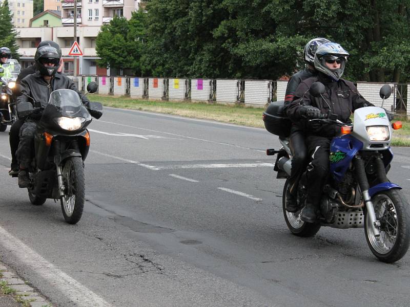 Poslední rozloučení s Michalem S. v Sušici.