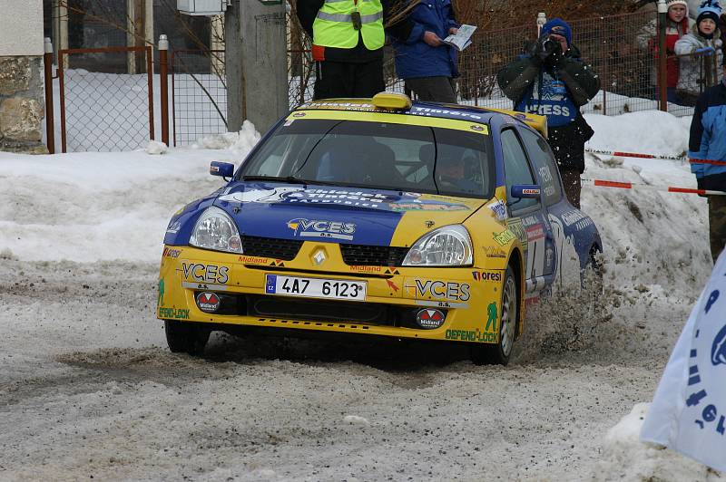 Rallye v Klatovech.