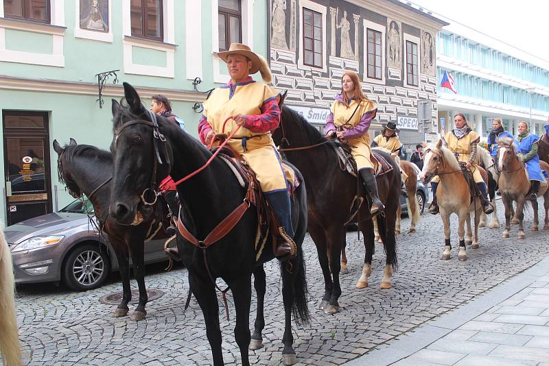 Svatováclavské oslavy v Klatovech.