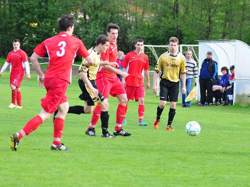 1. B třída Mochtín - Strážov 4:1.