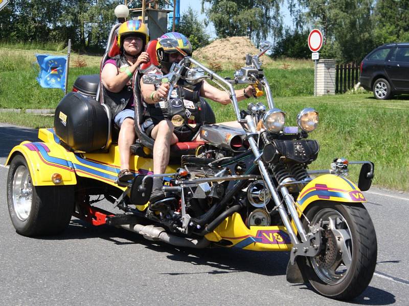 6. ročník trike - moto srazu Šumava v Nýrsku