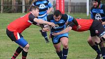 Rugby Šumava Nýrsko (na archivním snímku hráči v oranžových dresech).