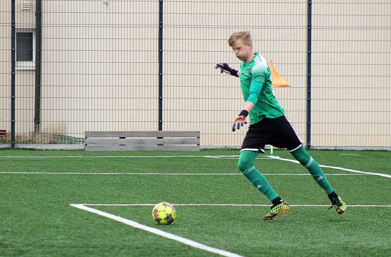 17. kolo FORTUNA divize A: Petřín Plzeň (červení) - SENCO Doubravka 0:3.