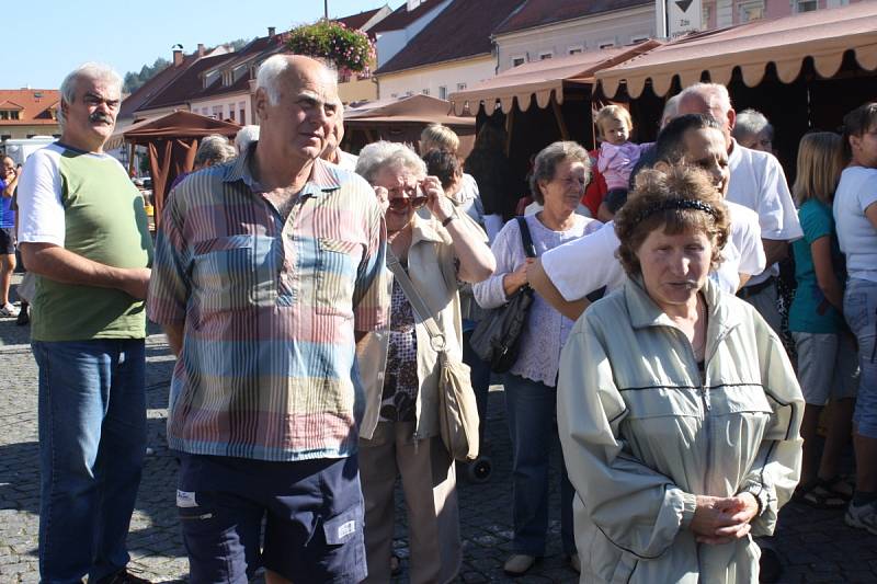 Farmářské trhy v Sušici a soutěž o nejlepší bramboračku 7. 9. 2013