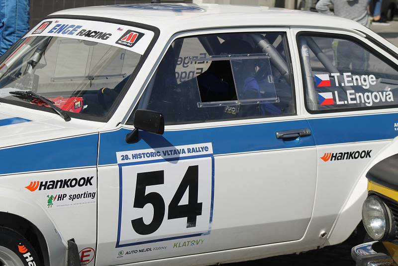 28. Historic Vltava Rallye - start Klatovy.