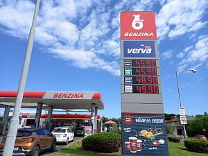 Ceny na čerpacích stanicích 1. června 2022.