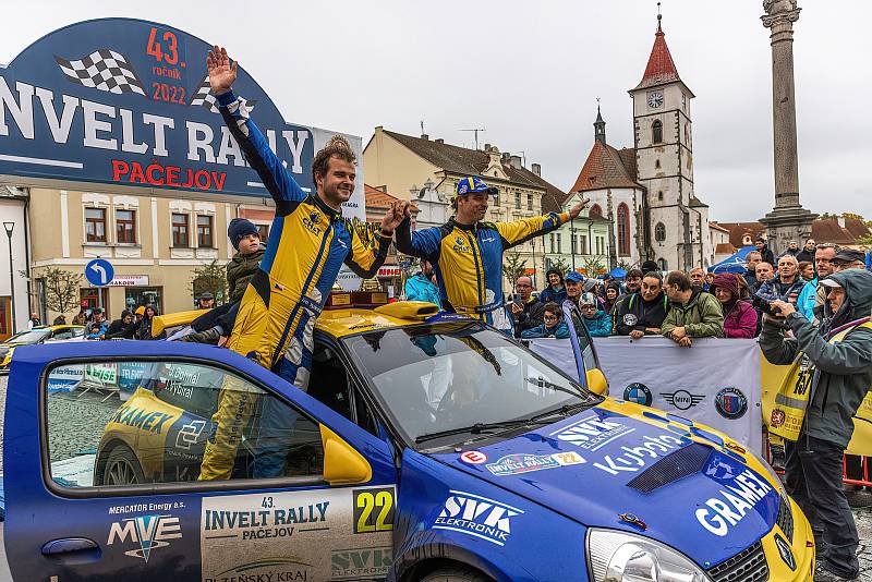 43. INVELT Rallye Pačejov.