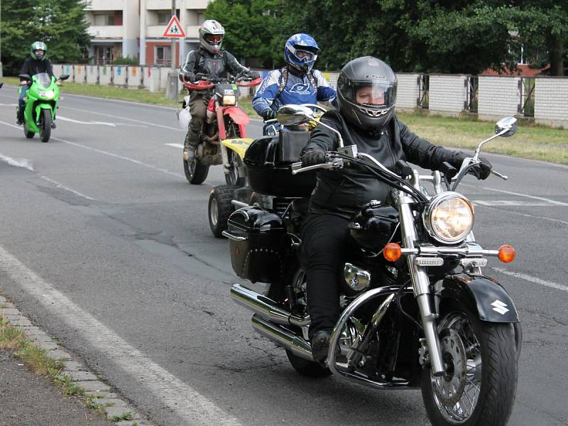 Poslední rozloučení s Michalem S. v Sušici.