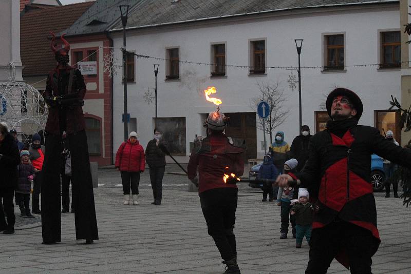 Kejklíři v Horažďovicích.