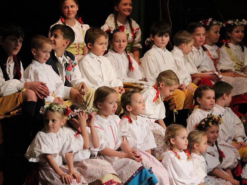 Vystoupení k 60. narozeninám souboru Šumava v Klatovském kulturním domě