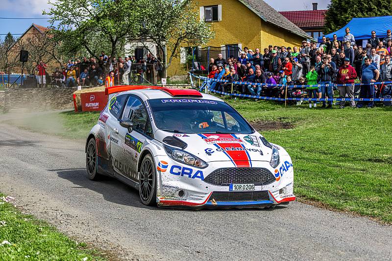 56. Rallye Šumava Klatovy - nedělní etapa: RZ Zdebořická + cíl.