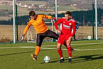 Příprava: SK Klatovy 1898 (červení) vs. SV Neukirchen 3:8.