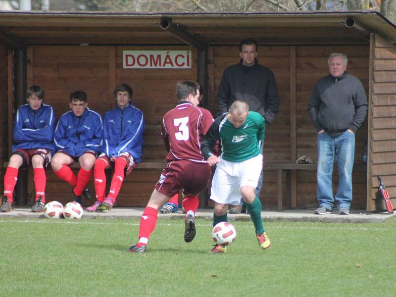 Chanovice - Žichovice 2:2.