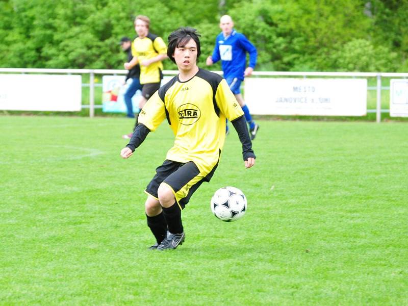 IV. třída Janovice B - Železná Ruda B 2:0.