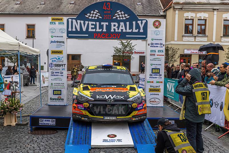 43. INVELT Rallye Pačejov.