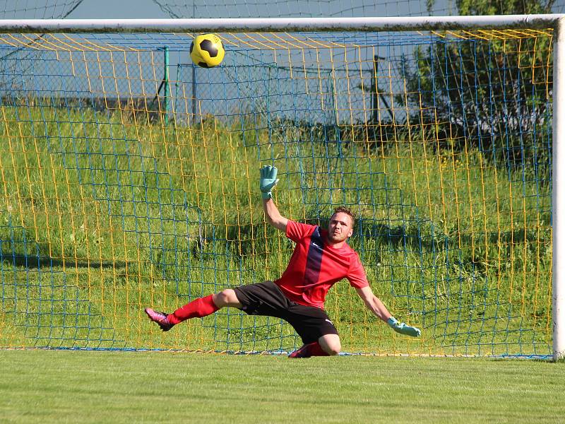 Fotbal, okresní přebor: Bolešiny (žlutí) - Sušice B