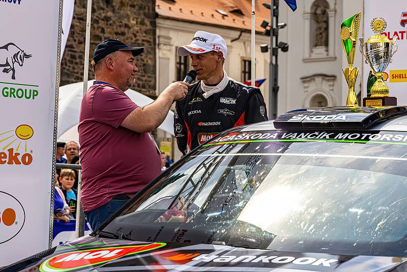 56. Rallye Šumava Klatovy - nedělní etapa: RZ Zdebořická + cíl.