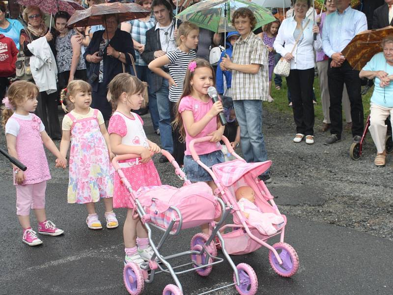 Odhalení pamětní desky Josefu Peksovi v Bolešinech