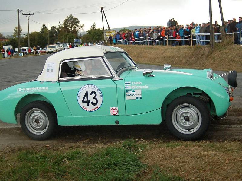 20. Historic Vltava Rallye, RZ 1 - čínovský okruh