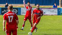 26. kolo divize A: SK Klatovy 1898 (červení) - Soběslav 0:2.