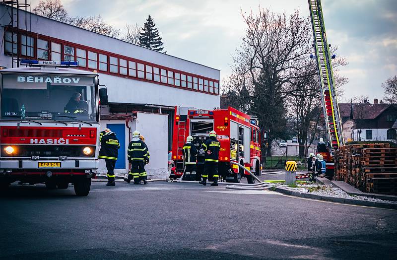 Cvičení v Okule v Nýrsku.