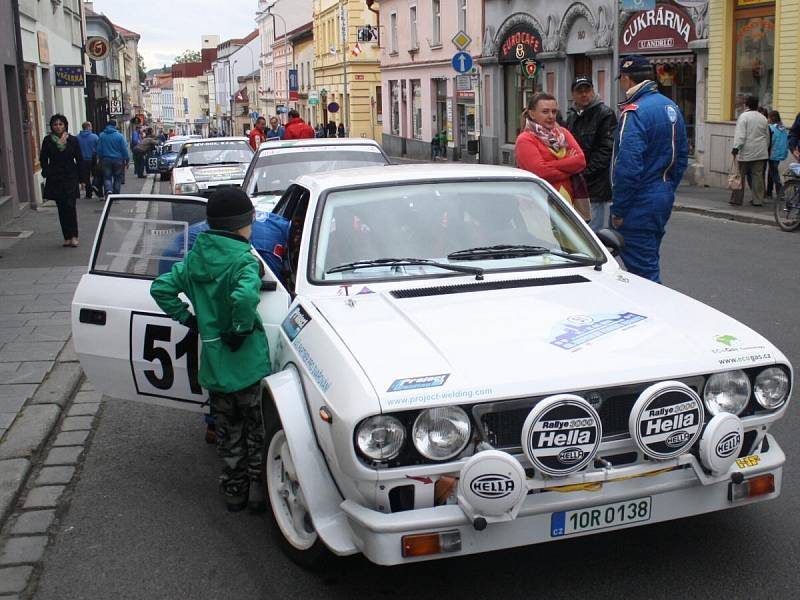 Start 23. Historic Vltava Rallye.