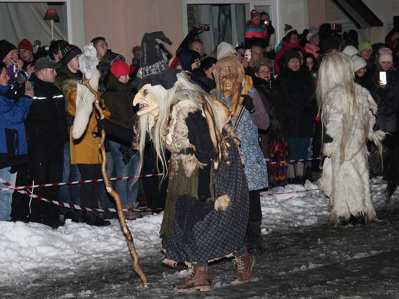 Rauhnacht v Bavorské Železné Rudě.