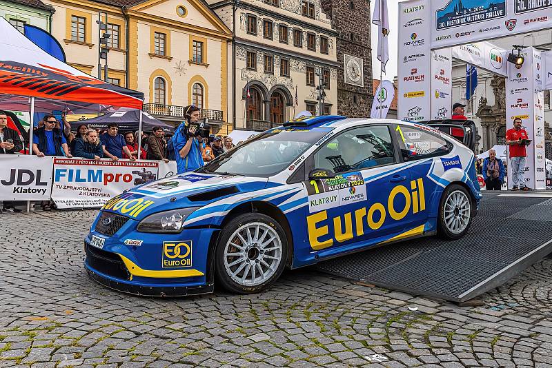 Zahájení 56. Rallye Šumava Klatovy.