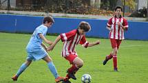 DIVIZE U17: Klatovy (červení) vs. Vejprnice (modří).