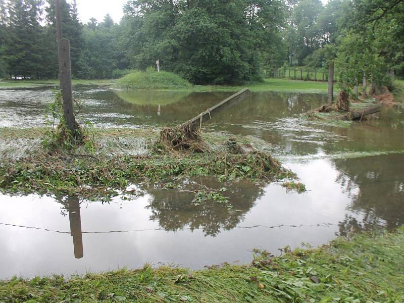 Povodně v Mochtíně