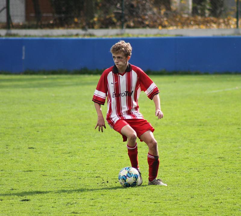 DIVIZE U17: Klatovy (červení) vs. Vejprnice (modří).