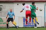 Divize 2016/2017: SK Klatovy 1898 (bílé dresy) - 1. FC Karlovy Vary 1:3