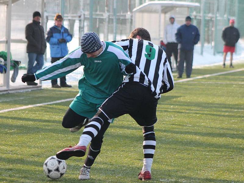 Nýrsko (černobílé dresy) – Mochtín  0:4