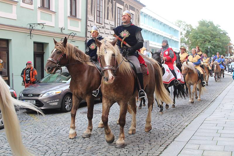 Svatováclavské oslavy v Klatovech.