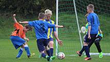 Okresní přebor mladších žáků 2016/2017 : Měčín (oranžové dresy) - Sušice B 1:13