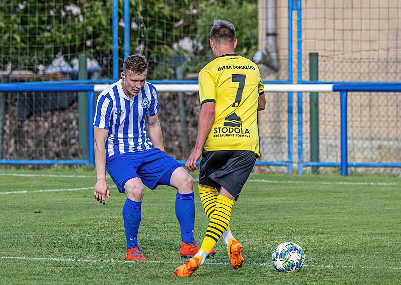 26. kolo KPM: FK Okula Nýrsko - TJ Jiskra Domažlice B 0:4 (0:2).