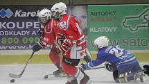 Liga mladších žáků 2016/2017: HC Klatovy (červené dresy) - HC Tábor B 3:2