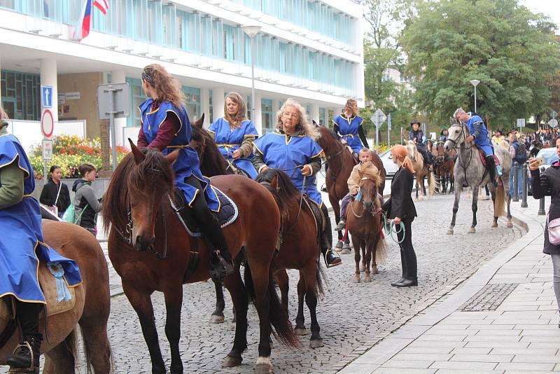 Svatováclavské oslavy v Klatovech.